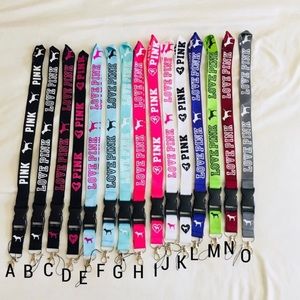 Love pink lanyard 💙